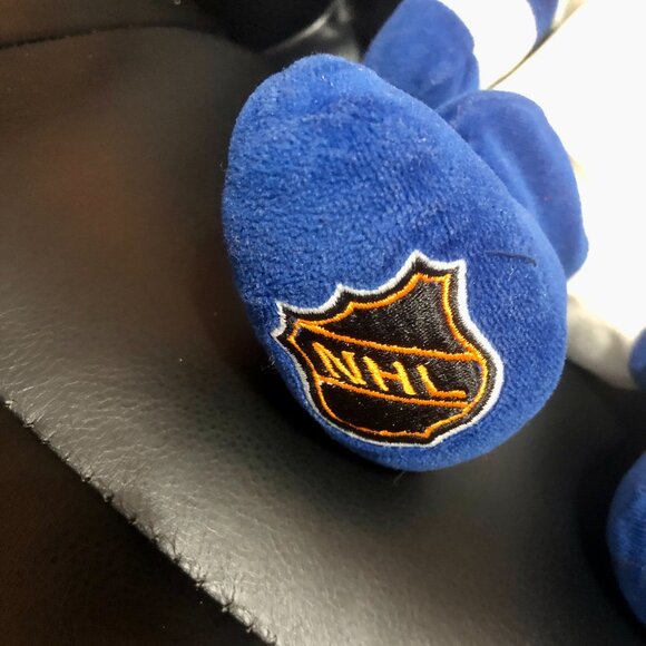 RARE 1990s Vintage Toronto Maple Leafs Team Beans Beanies Babies NHL 15" plush - Picture 2 of 4